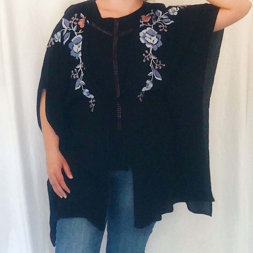 Patrons of Peace Boho Cardigan Coverup Size M